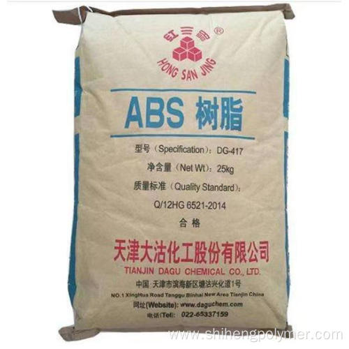 High impact abs plastic particle